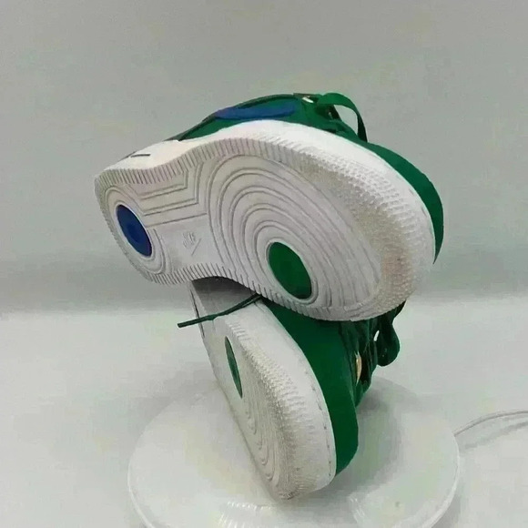 Nike Air Force 107 Elevate "40TH" Malachite/BlueJay-Sail-White ``AIRFORCE1'' M11 - Picture 10 of 15